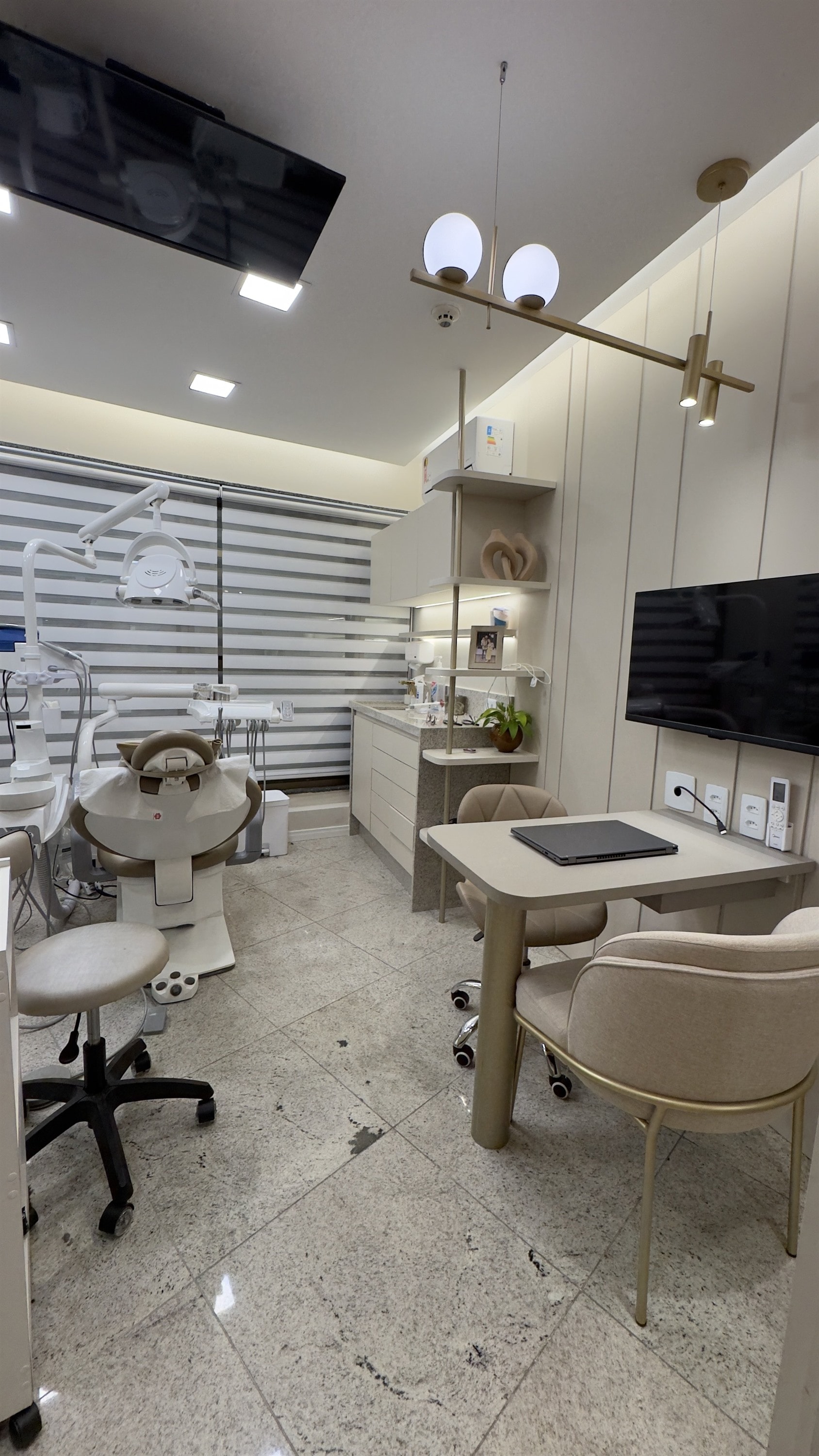 Ambiente principal da clinica Union Odontologia Especializada